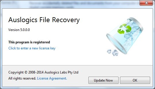 Pc tools file recovery key